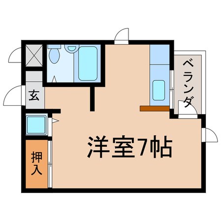 瀬田駅 徒歩20分 3階の物件間取画像